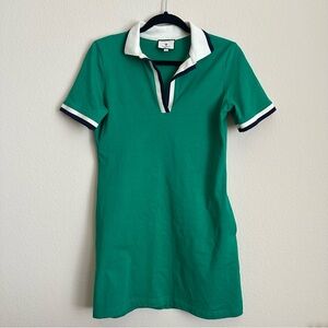 Tuckernuck Green Hutton Polo Dress